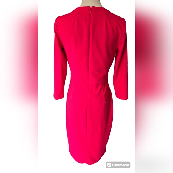 Calvin Klein Hot Pink Dress - size 4 - Picture 3 of 7